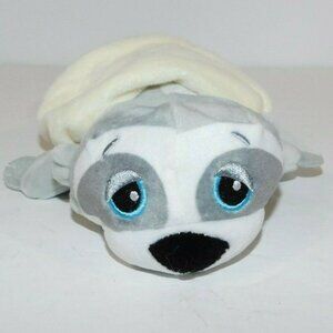 Cutetitos 8" Plush Grey Sloth w Tortilla Burrito Stuffed Toy